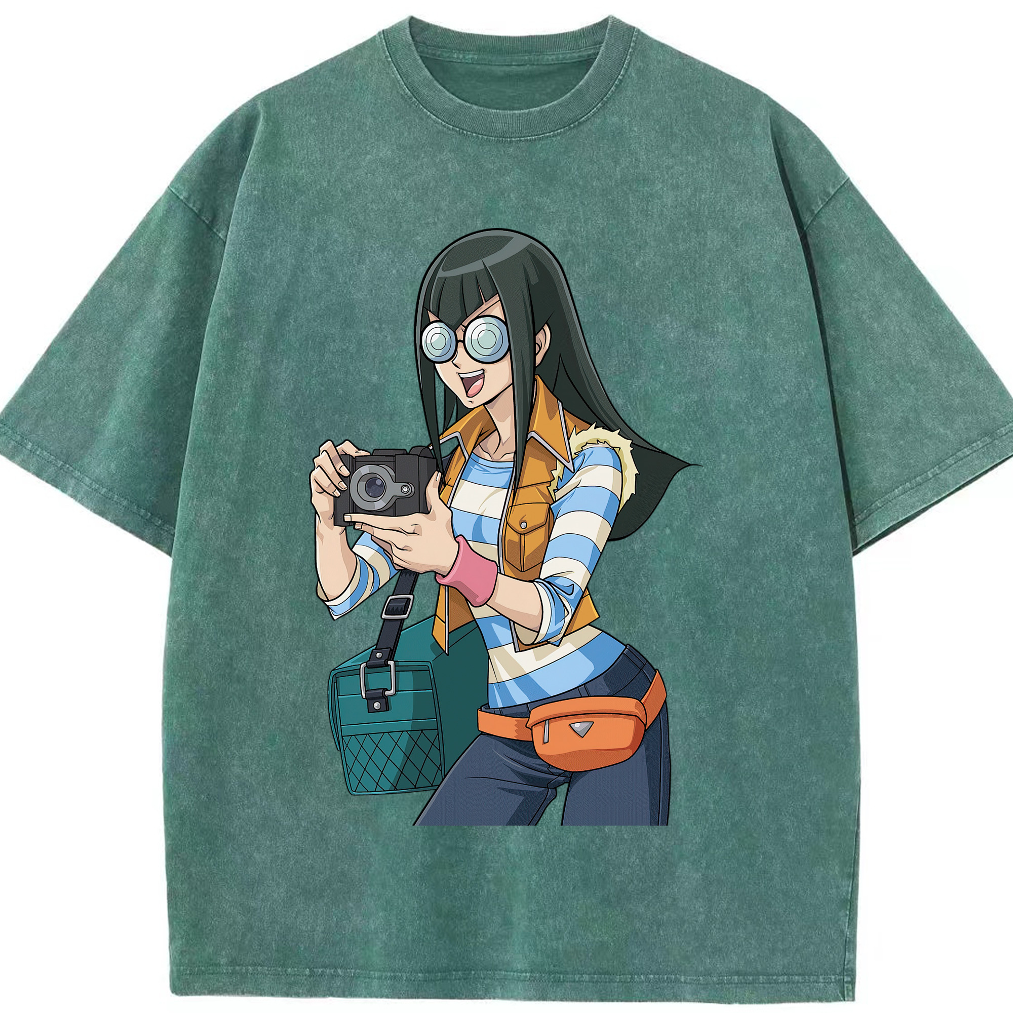 （画像用） 遊☆戯☆王 Yu-Gi-Oh! 綿100% ヴィンテージ風 半袖Tシャツ（フロントプリント）